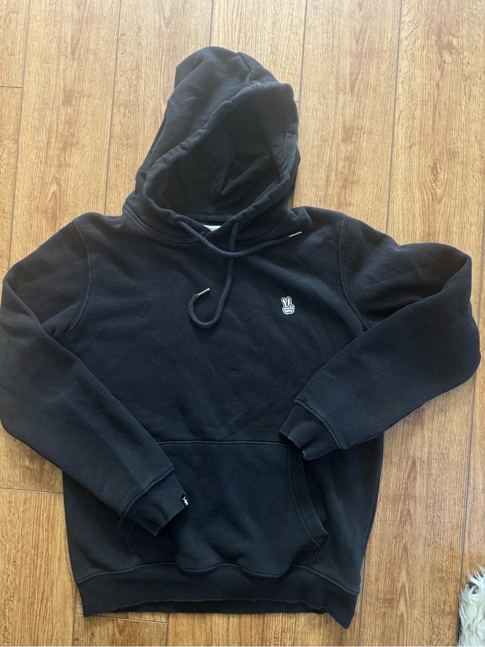 Dutch Bros Black "To Be So Strong" Pullover Hoodie Sweatshirt -medium